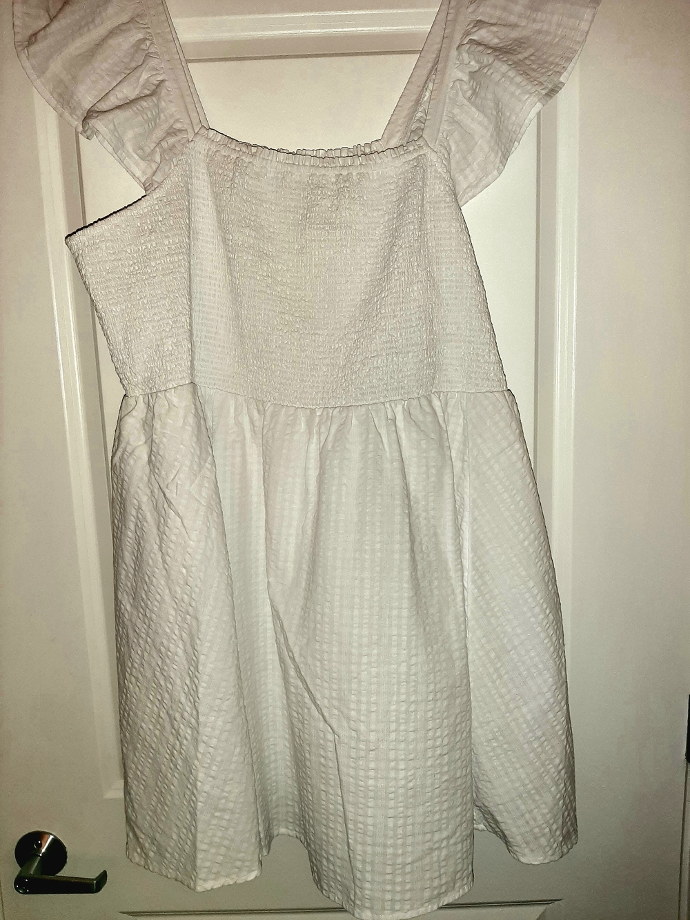 3X - White Cotton Top - Like New